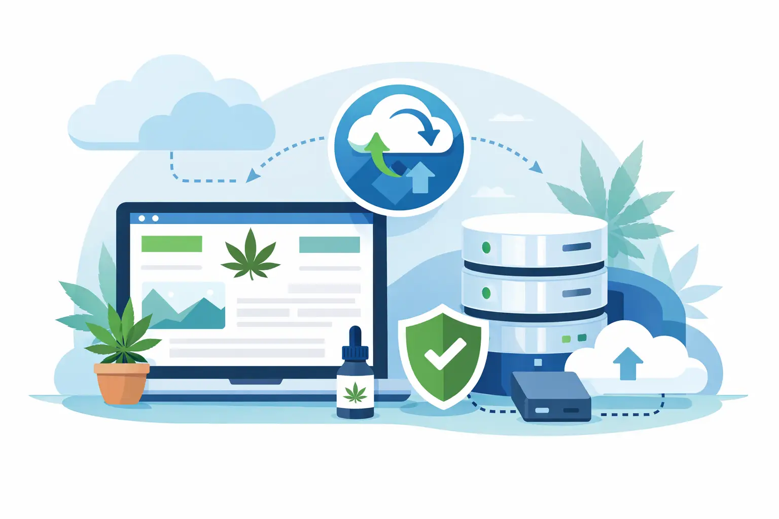 Automated Backups for Cannabis Websites That Work