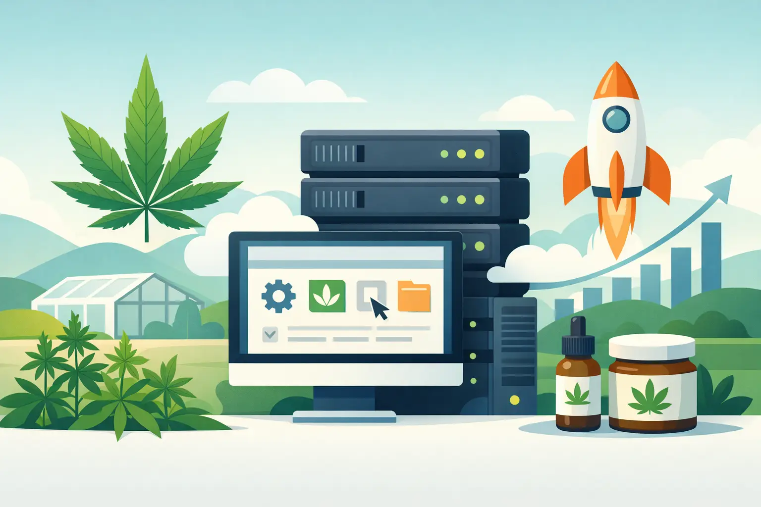 Cannabis Hosting With cPanel for Growing Brands