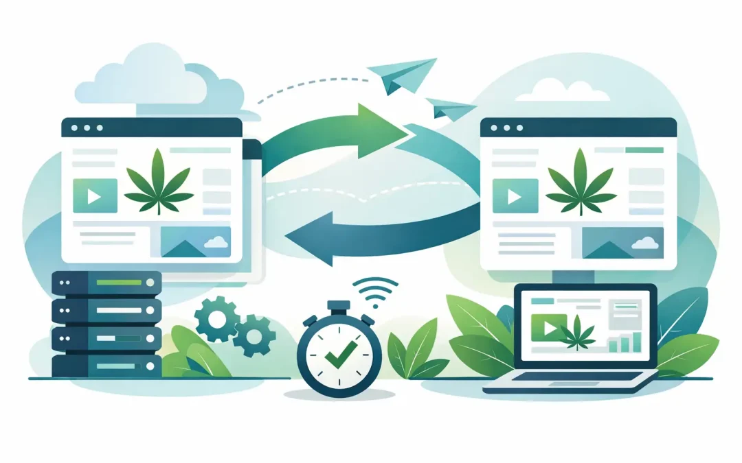 How to Migrate a Cannabis Website Without Downtime