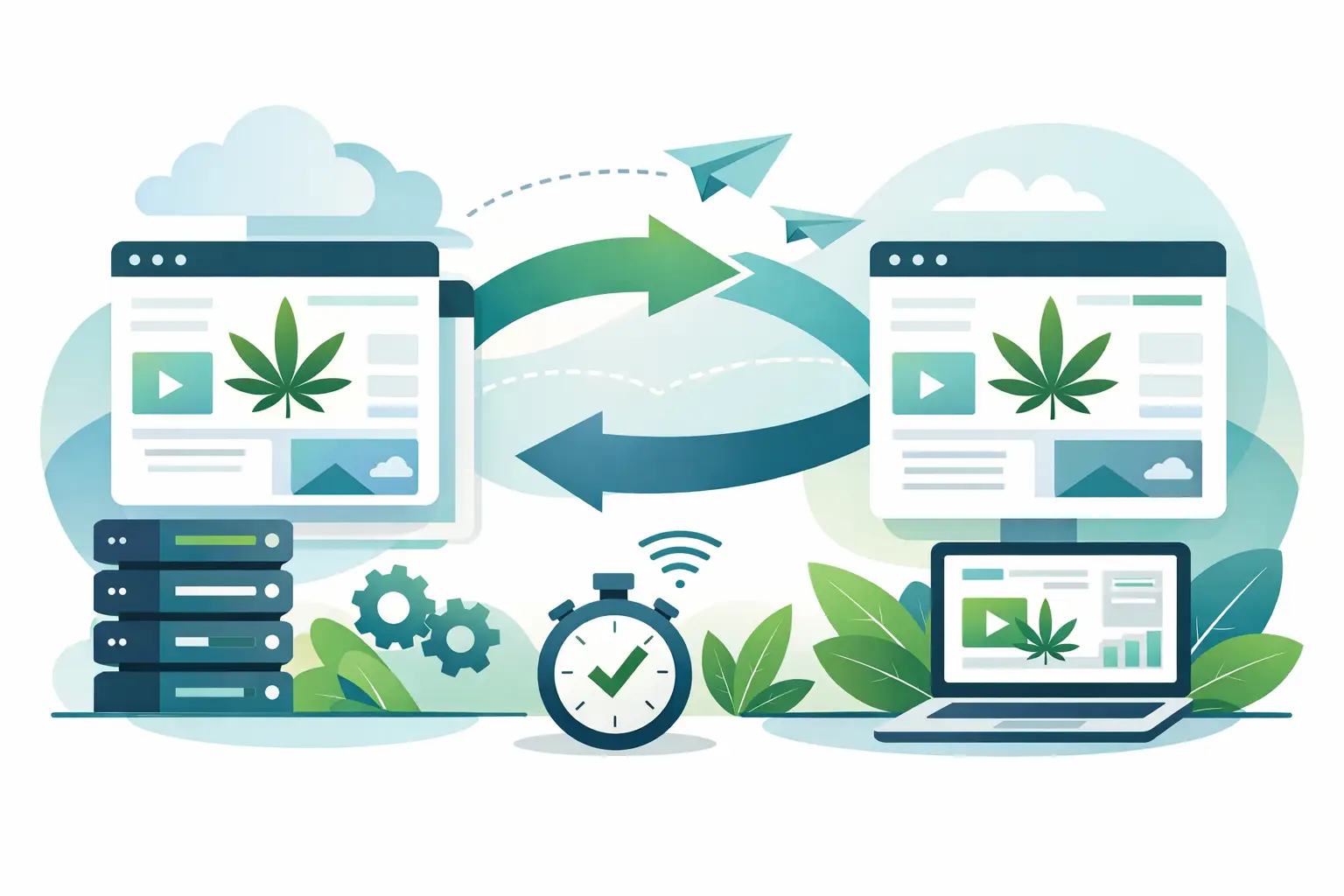 How to Migrate a Cannabis Website Without Downtime