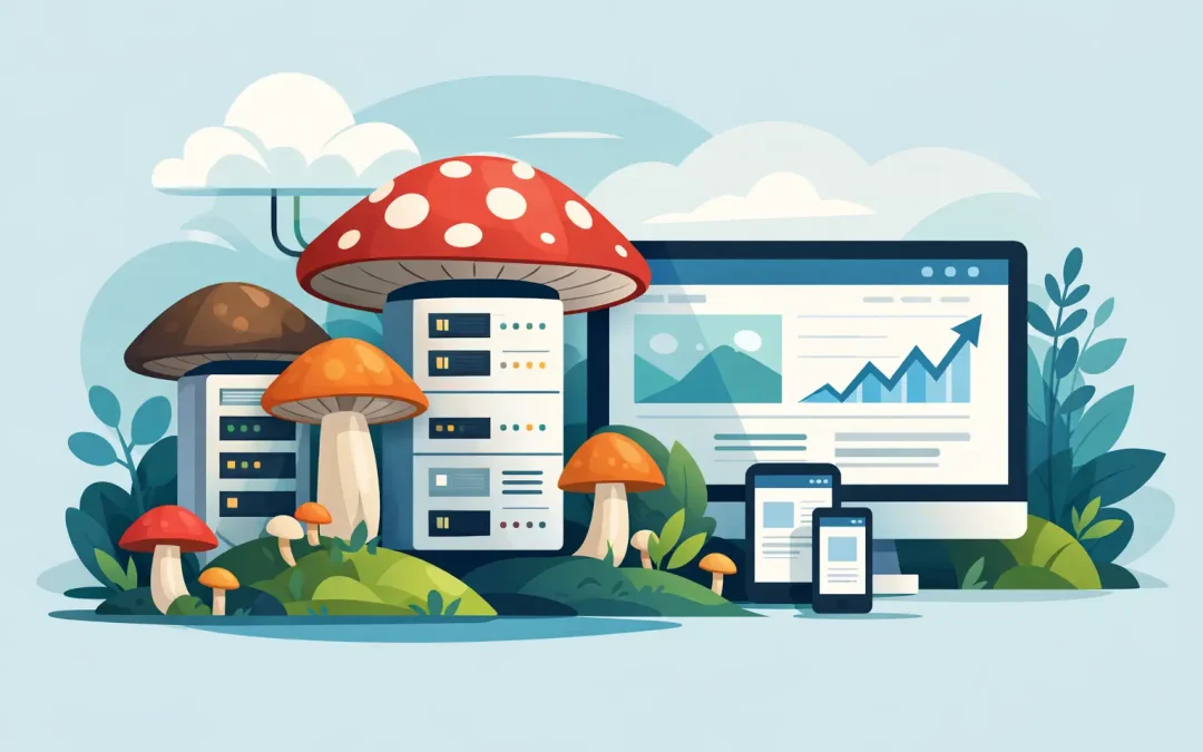 Mushroom Website Hosting That Supports Growth