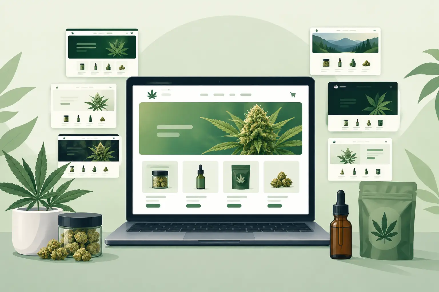 10 Best Cannabis Store Themes for Online Sales