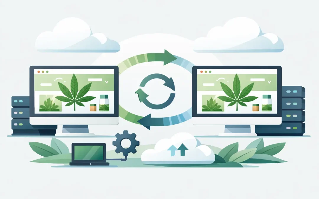 How to Migrate a Cannabis Website Without Downtime