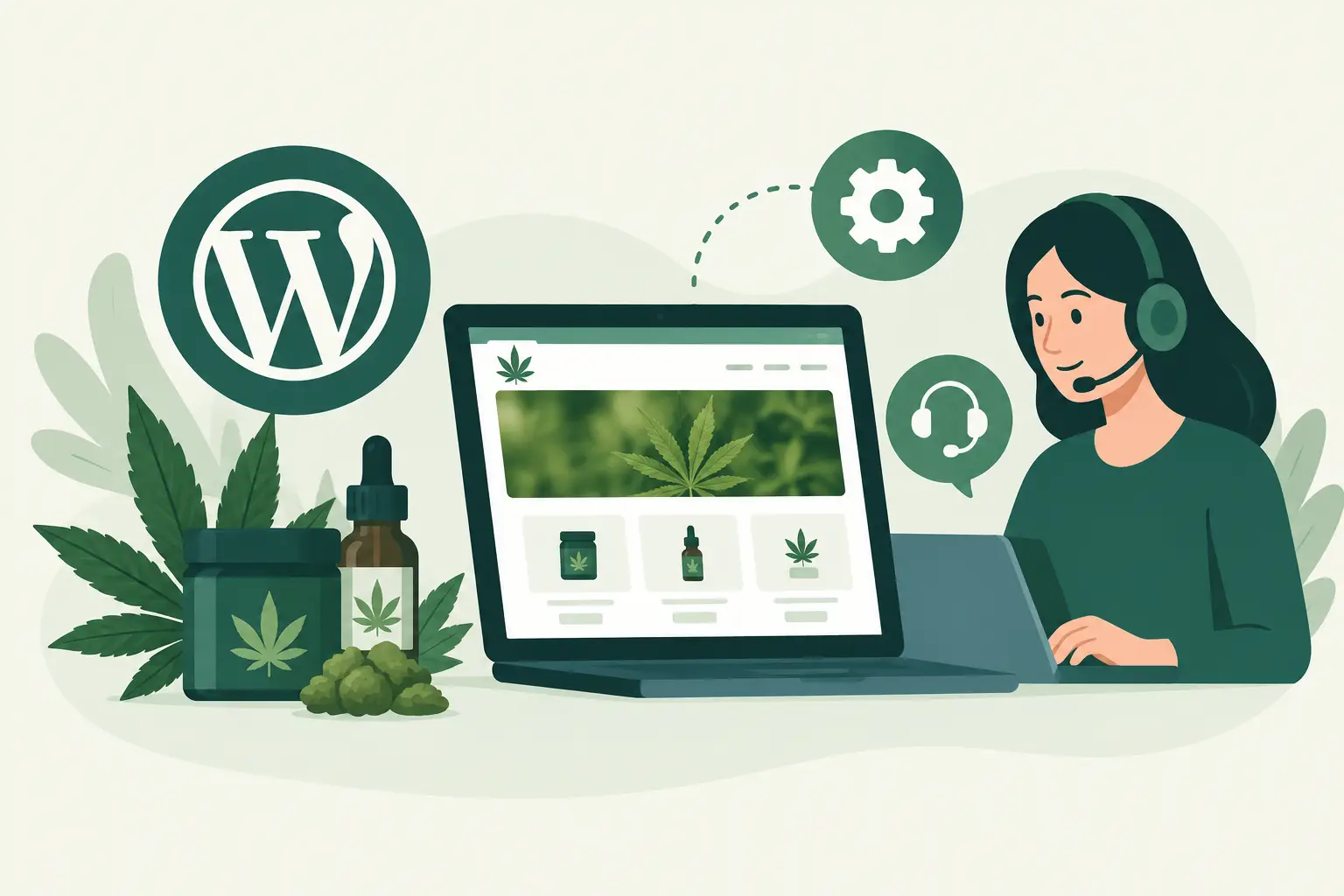WordPress Support for Cannabis Business Websites