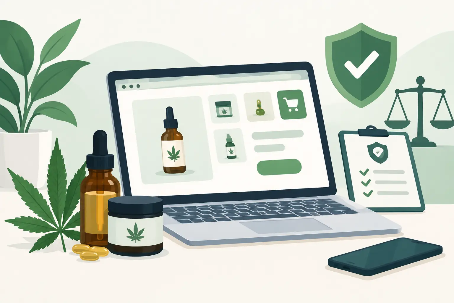 Can CBD Businesses Sell Online? Yes, With Rules