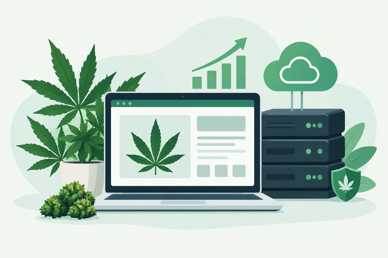 Cannabis Hosting Trends Shaping Smarter Sites