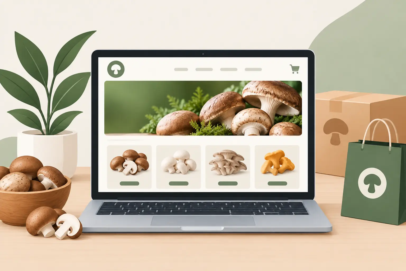 How to Launch a Mushroom Website That Sells