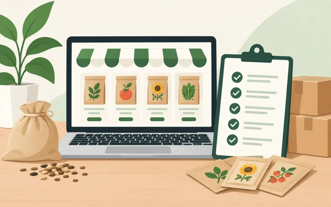 Seed Store Launch Checklist for Online Sellers