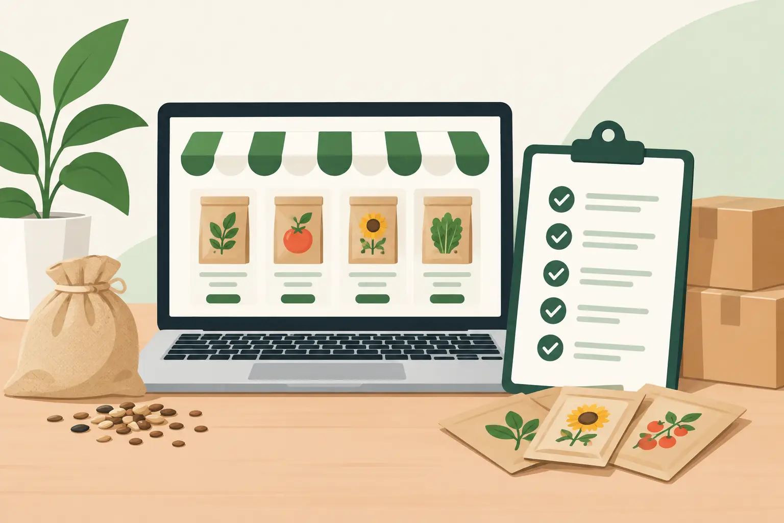 Seed Store Launch Checklist for Online Sellers