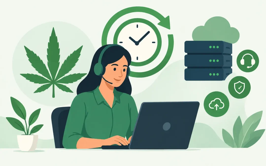 Why 24/7 Cannabis Hosting Support Matters Most