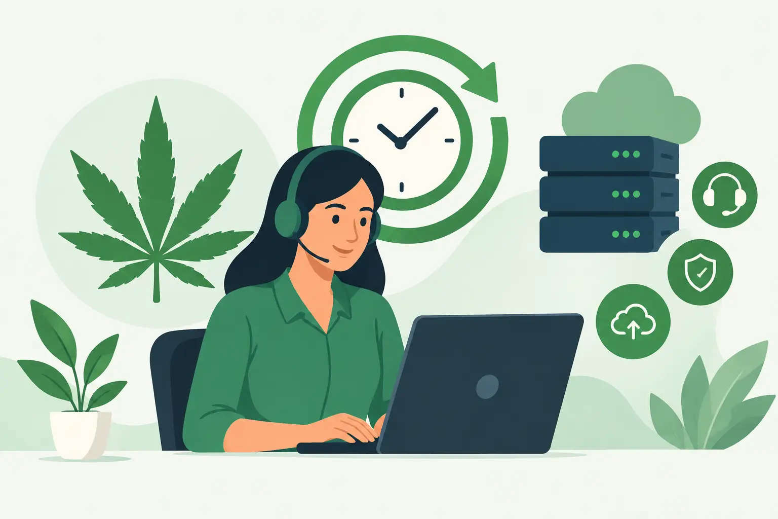 Why 24/7 Cannabis Hosting Support Matters Most