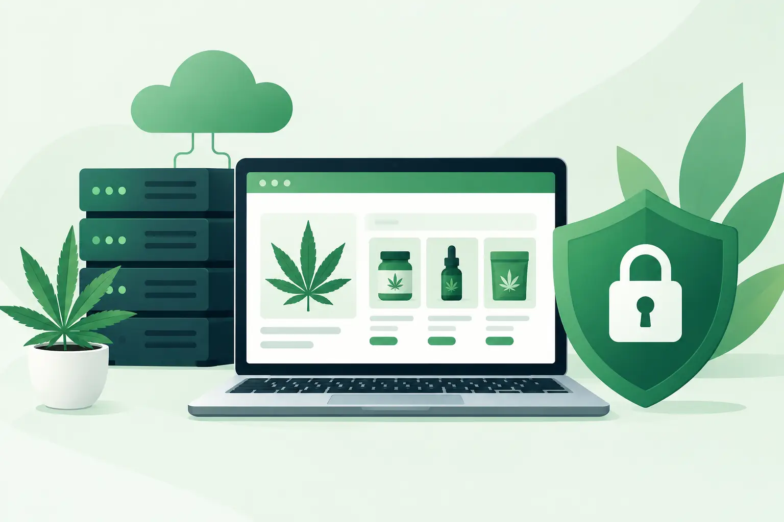 WordPress Hosting Security for Cannabis Stores