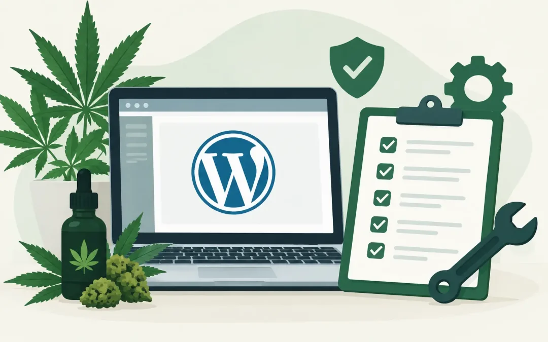 WordPress Maintenance Checklist for Cannabis Sites